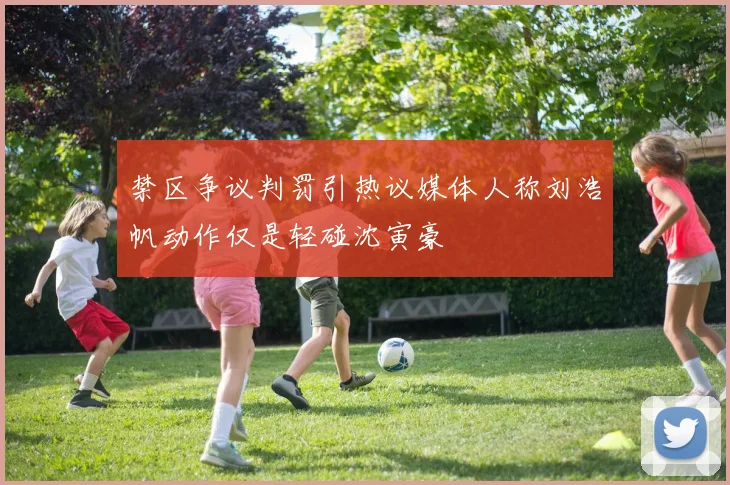 禁区争议判罚引热议媒体人称刘浩帆动作仅是轻碰沈寅豪