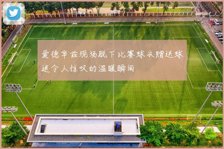 爱德华兹现场脱下比赛球衣赠送球迷令人惊叹的温暖瞬间